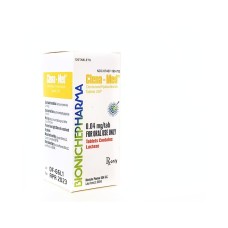 Bioniche Pharma Clena-Med Clenbuterol hydrochloride 0.04mg/tab Bioniche Pharma Clena-Med Clenbuterol hydrochloride 0.04mg/tab