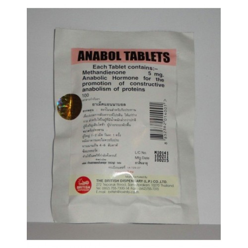 Anabol British Dispensary 100 Tablets