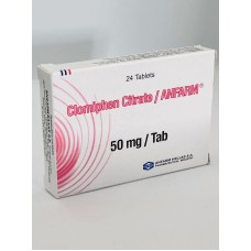 Clomiphen citrate Anfarm 50mg/24tab.