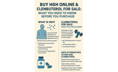 Buy HGH Online & Clenbuterol for Sale: What You Need to Know Before You Purchase
